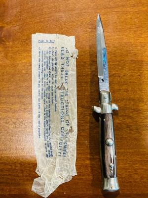 NOS Ring Cutlery B Svoboda Picklock with Original Wrapper