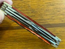Pride Cutlery 5-Blade Congress Folding Knife w/Jigged Bone Scales
