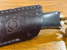 Simmons 7" Drop Point Hunting Knife w/Wood Scales Model #1525 Japan