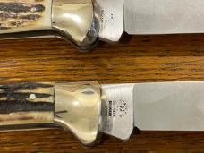 Parker-Frost Cutlery "Kentucky Thoroughbred & Tennessee Walking Horse" Ltd Ed Set Germany SN#0294