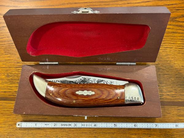 Parker-Frost Star Deer Slayer Limited Edition Single Blade Folding Knife SN#0560