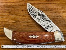 Parker-Frost Star Deer Slayer Limited Edition Single Blade Folding Knife SN#0560