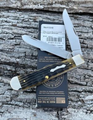CASE XX ** SFO 2023 OLIVE GREEN CRANDALL JIG BONE TRAPPER