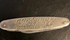 RARE OLD CASE TESTED XX ADV. 1877 JEWELRY STORE RARE OLD CASE TESTED XX ADV. 1877 JEWELRY STORE