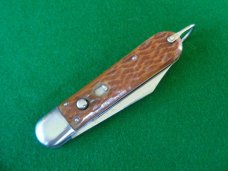 RARE PRESTO WWII M2 PARATROOPER Switchblade BONE Handles NICE ! RARE PRESTO WWII M2 PARATROOPER Switchblade BONE Handles NICE !