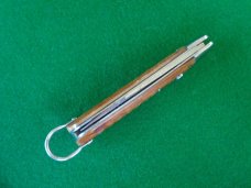 RARE PRESTO WWII M2 PARATROOPER Switchblade BONE Handles NICE ! RARE PRESTO WWII M2 PARATROOPER Switchblade BONE Handles NICE !