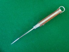 RARE PRESTO WWII M2 PARATROOPER Switchblade BONE Handles NICE ! RARE PRESTO WWII M2 PARATROOPER Switchblade BONE Handles NICE !
