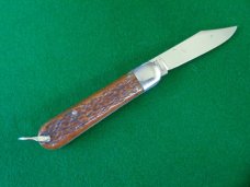 RARE PRESTO WWII M2 PARATROOPER Switchblade BONE Handles NICE ! RARE PRESTO WWII M2 PARATROOPER Switchblade BONE Handles NICE !