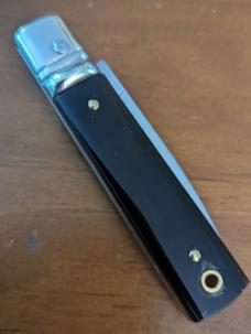 NIB AGA CAMPOLIN 6"-15CM SLIMLINE IN BRAZILIAN HORN NIB 