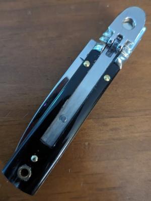 NIB AGA CAMPOLIN 6"-15CM SLIMLINE IN BRAZILIAN HORN NIB 