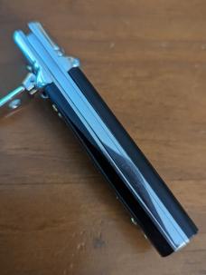 NIB AGA CAMPOLIN 6"-15CM SLIMLINE IN BRAZILIAN HORN NIB NIB AGA CAMPOLIN 6"-15CM SLIMLINE IN BRAZILIAN HORN NIB