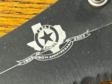 Smith & Wesson "Texas Rangerss 180th Anniversary" Knife & Badge Set Smith & Wesson "Texas Rangerss 180th Anniversary" Knife & Badge Set