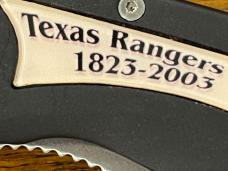 Smith & Wesson "Texas Rangerss 180th Anniversary" Knife & Badge Set Smith & Wesson "Texas Rangerss 180th Anniversary" Knife & Badge Set