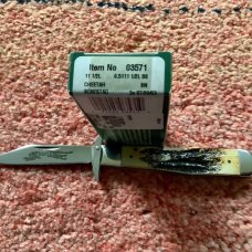 Case XX USA 6.51111/2 SS Cheetah Bone Stag Handles NIB Case XX USA 6.51111/2 SS Cheetah Bone Stag Handles NIB