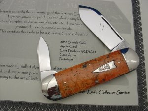 Case XX Classic Sunfish/Toenail  Genuine Apple Coral Prototype 