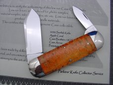 Case XX Classic Sunfish/Toenail  Genuine Apple Coral Prototype 