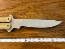 Parker-IMAI K-534 Balisong Folding Knife w/Brass Handles Japan Parker-IMAI K-534 Balisong Folding Knife w/Brass Handles Japan
