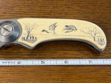 Parker Cut. Co. AK-808D Barry Woods Style Swing-Lock Folding Knife Japan -- RARE!!! Parker Cut. Co. AK-808D Barry Woods Style Swing-Lock Folding Knife Japan -- RARE!!!