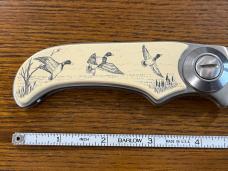 Parker Cut. Co. AK-808D Barry Woods Style Swing-Lock Folding Knife Japan -- RARE!!! Parker Cut. Co. AK-808D Barry Woods Style Swing-Lock Folding Knife Japan -- RARE!!!