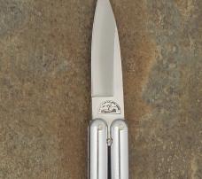 SMKW POCKET CLIP NEAR MINT BALISONG BUTTERFLY KNIFE MADE IN JAPAN 3112 B SMKW POCKET CLIP NEAR MINT BALISONG BUTTERFLY KNIFE MADE IN JAPAN 3112 B