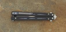 BENCHMADE 51 MORPHO BALISONG BUTTERFLY KNIFE, D2 SATIN BLADE BENCHMADE 51 MORPHO BALISONG BUTTERFLY KNIFE, D2 SATIN BLADE