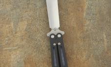 BENCHMADE 51 MORPHO BALISONG BUTTERFLY KNIFE, D2 SATIN BLADE BENCHMADE 51 MORPHO BALISONG BUTTERFLY KNIFE, D2 SATIN BLADE