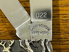Smoky Mountain Knife Works Shaw-Leibowitz Ltd Ed Trapper w/Gold-Sterling Silver Cast Scales SN#022 Smoky Mountain Knife Works Shaw-Leibowitz Ltd Ed Trapper w/Gold-Sterling Silver Cast Scales SN#022
