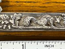 Queen Shaw-Leibowitz 1981 Ltd Ed 2-Blade Pen Knife w/Sterling Silver Cast Scales SN#084 Queen Shaw-Leibowitz 1981 Ltd Ed 2-Blade Pen Knife w/Sterling Silver Cast Scales SN#084