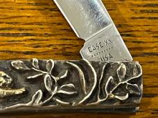 Case XX Shaw-Leibowitz 1981 Ltd Ed 2-Blade Pen Knife w/Gold-Sterling Silver Cast Scales SN#041 Case XX Shaw-Leibowitz 1981 Ltd Ed 2-Blade Pen Knife w/Gold-Sterling Silver Cast Scales SN#041