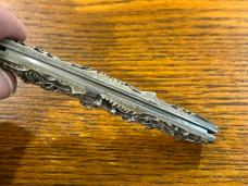Case XX Shaw-Leibowitz Model 278 1979 Ltd Ed 2-Blade Pen Knife w/Sterling Silver Cast Scales SN#069 Case XX Shaw-Leibowitz Model 278 1979 Ltd Ed 2-Blade Pen Knife w/Sterling Silver Cast Scales SN#069
