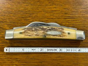 Case XX Model 5288SSP 1982 Ltd Ed American Blade 2-Blade Congress Knife w/Smooth Bone Scales SN#0426