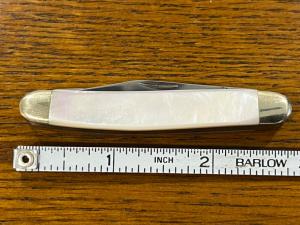 Boker 2-Blade Pen Knife w/MOP Scales Germany