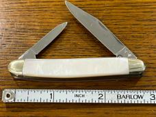 Boker 2-Blade Pen Knife w/MOP Scales Germany Boker 2-Blade Pen Knife w/MOP Scales Germany