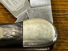 Bulldog 2-Blade Copperhead Knife w/Buffalo Horn Scales Germany