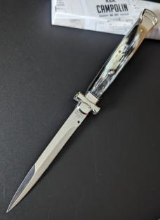 NIB 11"- 28 cm A.G.A. Campolin Brazilian Horn Maltese lockback a super beautiful quality stiletto NIB 11"- 28 cm A.G.A. Campolin Brazilian Horn Maltese lockback a super beautiful quality stiletto