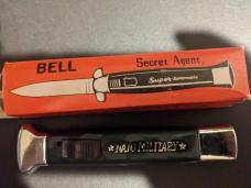 Vintage BELL Secret Agent OTF Switchblade Knife