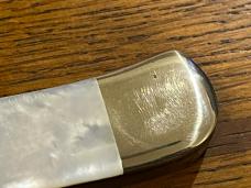 Parker-Edwards Single Blade Trapper w/Mother of Pearl Scales 