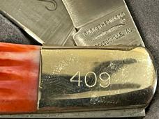 Parker-Edwards 1989 Limited Ed Tennessee Highway Patrol 60th Anniversary Trapper Knife SN#409 