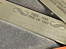Parker-Edwards 1989 Limited Ed Tennessee Highway Patrol 60th Anniversary Trapper Knife SN#409 