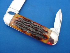 Case XX Classic Sunfish/Toenail 72050 Red Bone Stag Handle Knife Case XX Classic Sunfish/Toenail 72050 Red Bone Stag Handle Knife
