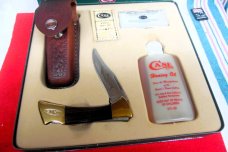 CASE XX 058L 2003 MAKO GIFT SET IN TIN WITH PAPERS-OIL-STONE-SHEATH SUPER NICE CASE XX 058L 2003 MAKO GIFT SET IN TIN WITH PAPERS-OIL-STONE-SHEATH SUPER NICE