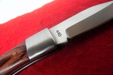 NRA STAINLESS LOCKBACK WOOD SCALES WITH EDGE FROM STORAGE VERY NICE FROM YEARS BACK NRA STAINLESS LOCKBACK WOOD SCALES WITH EDGE FROM STORAGE VERY NICE FROM YEARS BACK