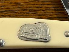 Boker USA Great American Story #1782 "The Cotton Gin" Congress w/Ivory Delrin Scales SN#108523 Boker USA Great American Story #1782 "The Cotton Gin" Congress w/Ivory Delrin Scales SN#108523