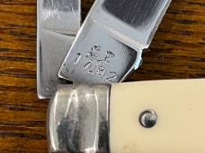 Boker USA Great American Story #1782 "The Cotton Gin" Congress w/Ivory Delrin Scales SN#108523 Boker USA Great American Story #1782 "The Cotton Gin" Congress w/Ivory Delrin Scales SN#108523