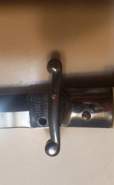 9.0" Frank Beltrame Swing Guard Stag Horn 9.0" Frank Beltrame Swing Guard Stag Horn