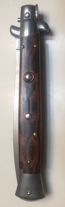 11.0" Frank Beltrame Switchblade Snake wood 11.0" Frank Beltrame Switchblade Snake wood