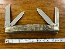 Kissing Crane Robert Klaas No. 26 4-Blade Congress Knife w/Ram Horn Scales Kissing Crane Robert Klaas No. 26 4-Blade Congress Knife w/Ram Horn Scales
