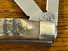 Kissing Crane Robert Klaas No. 26 4-Blade Congress Knife w/Ram Horn Scales Kissing Crane Robert Klaas No. 26 4-Blade Congress Knife w/Ram Horn Scales