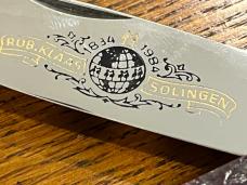 Kissing Crane Robert Klaas 1984 Ltd Ed 150th Ann 3-Blade Folding Knife w/Jigged Bone Scales SN#0073 Kissing Crane Robert Klaas 1984 Ltd Ed 150th Ann 3-Blade Folding Knife w/Jigged Bone Scales SN#0073