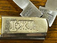 I*XL Wostenholm 2-Blade Barlow Knife w/Stag Scales England 